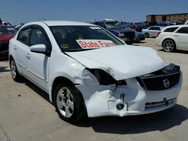 3N1AB61E88L691288 - 2008 NISSAN SENTRA 2.0 WHITE photo 1