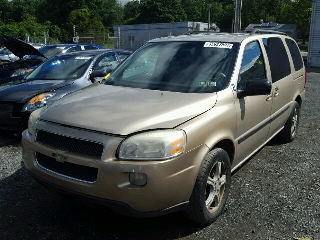 1GNDV23L95D255824 - 2005 CHEVROLET UPLANDER L TAN photo 2