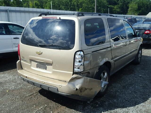 1GNDV23L95D255824 - 2005 CHEVROLET UPLANDER L TAN photo 4