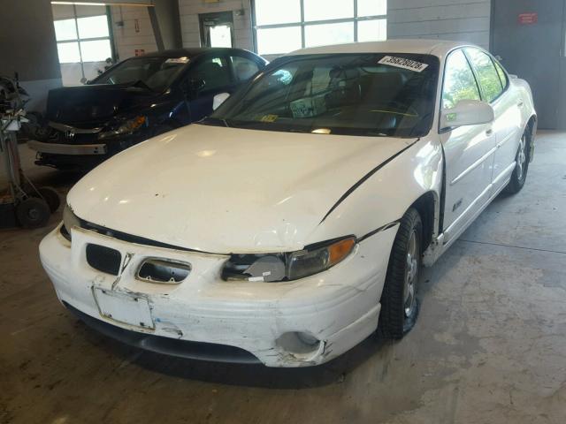 1G2WP5211VF251160 - 1997 PONTIAC GRAND PRIX WHITE photo 2