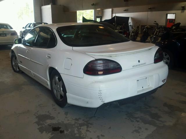 1G2WP5211VF251160 - 1997 PONTIAC GRAND PRIX WHITE photo 3