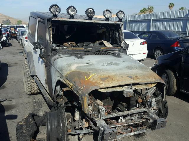 1C4AJWAG1DL627620 - 2013 JEEP WRANGLER S WHITE photo 1