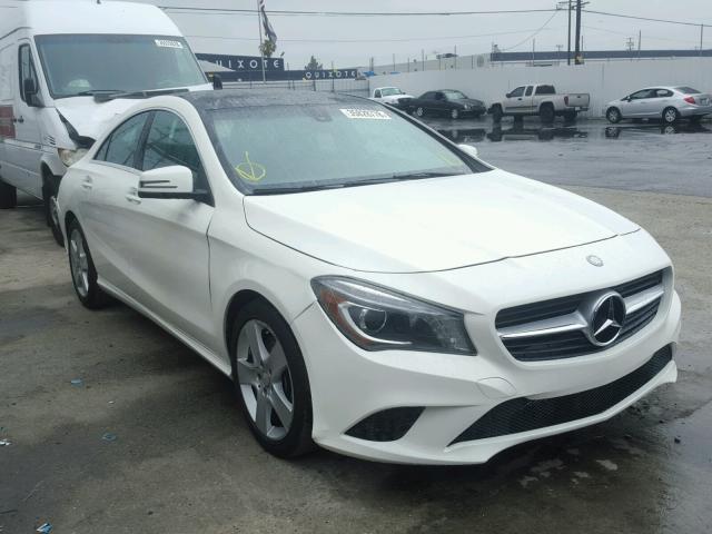 WDDSJ4GB3GN354246 - 2016 MERCEDES-BENZ CLA 250 4M WHITE photo 1