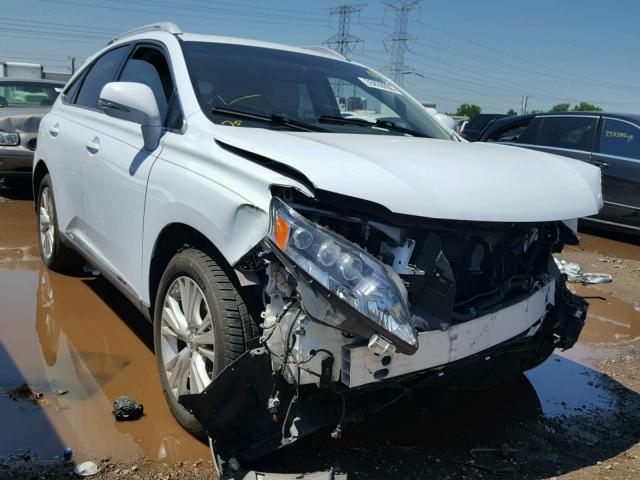 JTJBC1BA6A2017576 - 2010 LEXUS RX 450 WHITE photo 1