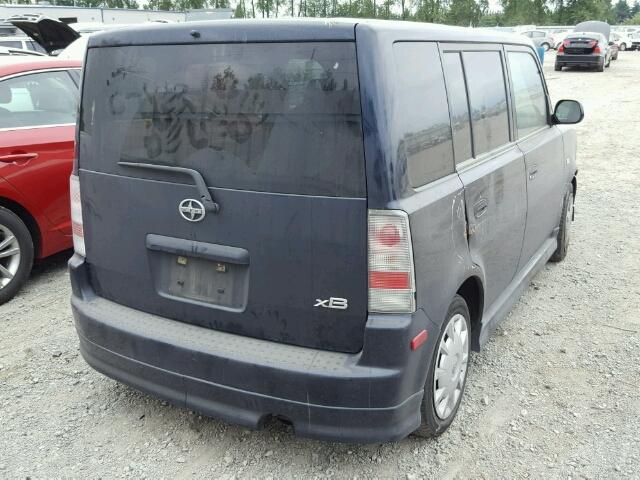 JTLKT324664106394 - 2006 TOYOTA SCION XB 蓝色 照片 4