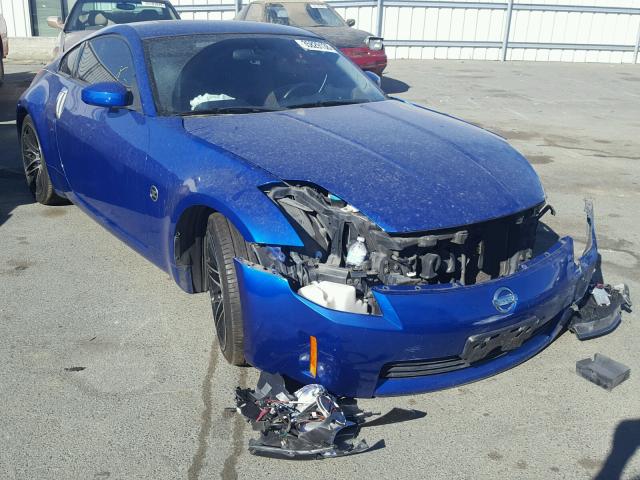 JN1AZ34E03T010874 - 2003 NISSAN 350Z COUPE BLUE photo 1