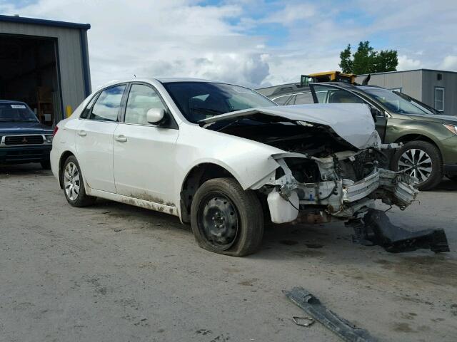 JF1GE6A67BH502875 - 2011 SUBARU IMPREZA WHITE photo 1