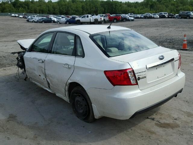 JF1GE6A67BH502875 - 2011 SUBARU IMPREZA WHITE photo 3