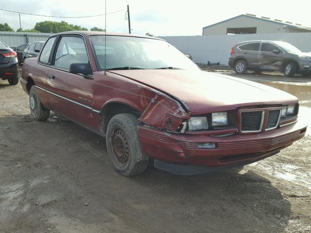 1G2NE14U5JC805930 - 1988 PONTIAC GRAND AM RED photo 1