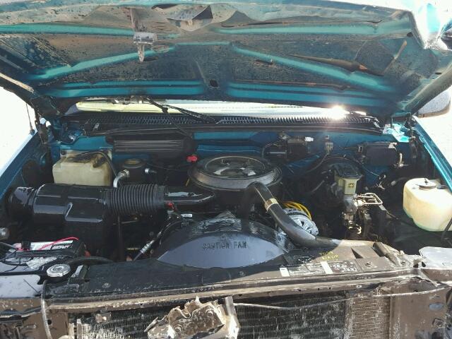 1GTEK14K0RZ511864 - 1994 GMC SIERRA K15 GREEN photo 7