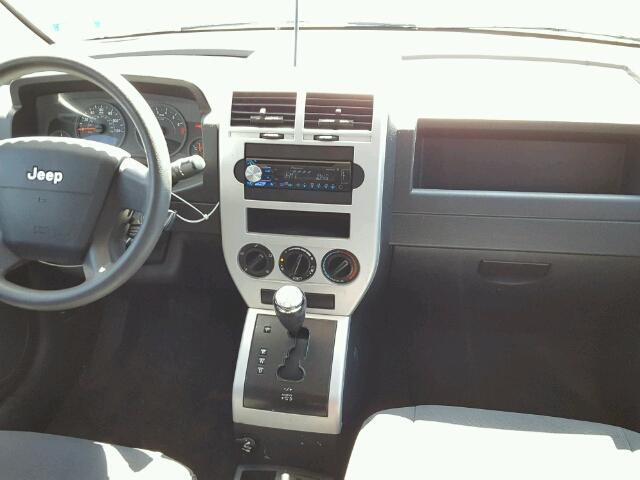 1J8FT47W98D706349 - 2008 JEEP COMPASS SP MAROON photo 9