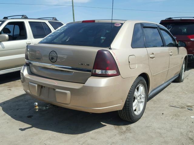 1G1ZT64854F146696 - 2004 CHEVROLET MALIBU MAX 金色 照片 4
