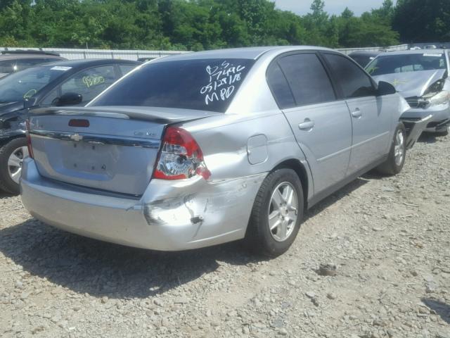 1G1ZT52854F193949 - 2004 CHEVROLET MALIBU LS ვერცხლისფერი ფოტო 4