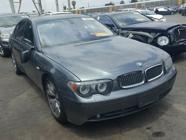 WBAGL63404DP71965 - 2004 BMW 745 I GRAY photo 1