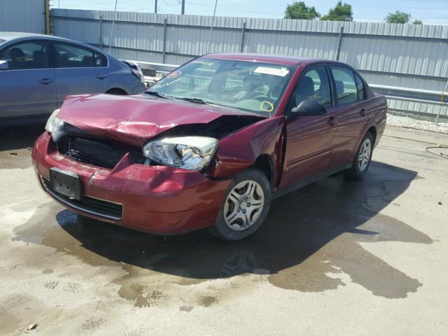 1G1ZS58F77F297162 - 2007 CHEVROLET MALIBU LS MAROON photo 2