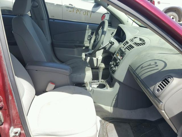 1G1ZS58F77F297162 - 2007 CHEVROLET MALIBU LS MAROON photo 5