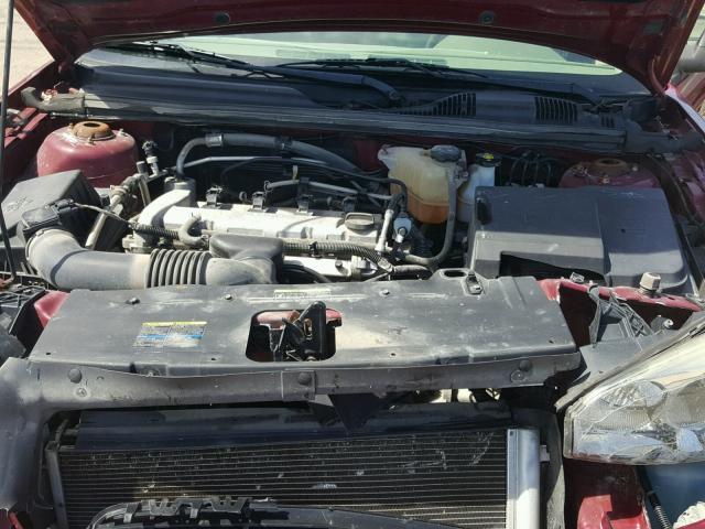 1G1ZS58F77F297162 - 2007 CHEVROLET MALIBU LS MAROON photo 7