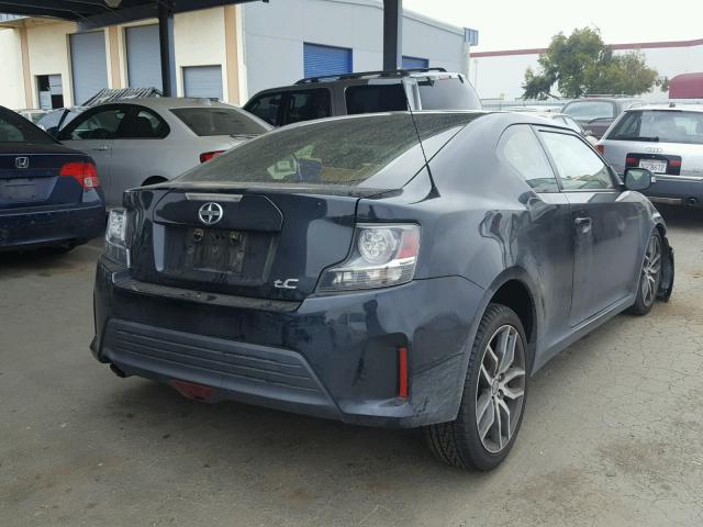 JTKJF5C78FJ006830 - 2015 TOYOTA SCION TC 灰色 照片 4