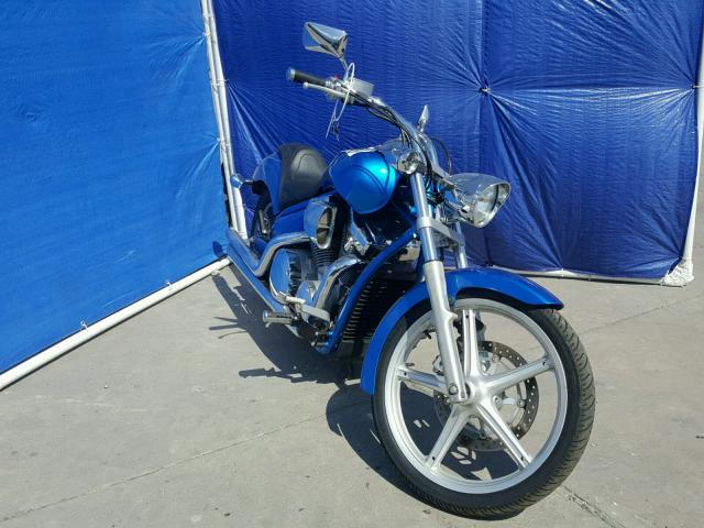 JH2SC670XBK100078 - 2011 HONDA VT1300 CS BLUE photo 1