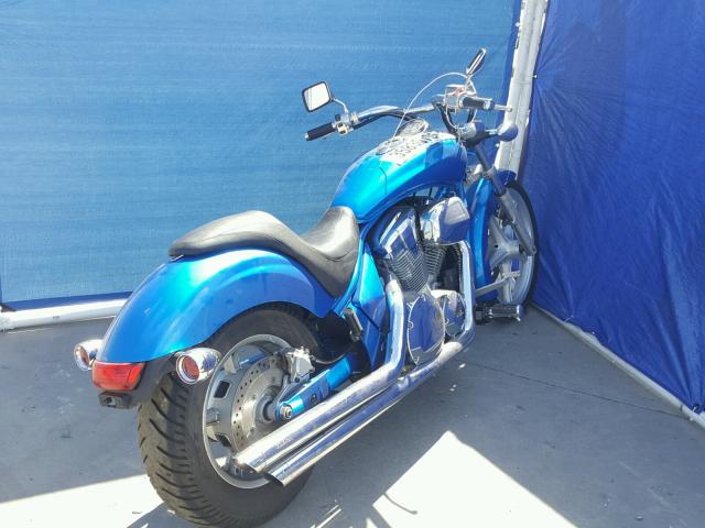 JH2SC670XBK100078 - 2011 HONDA VT1300 CS BLUE photo 4