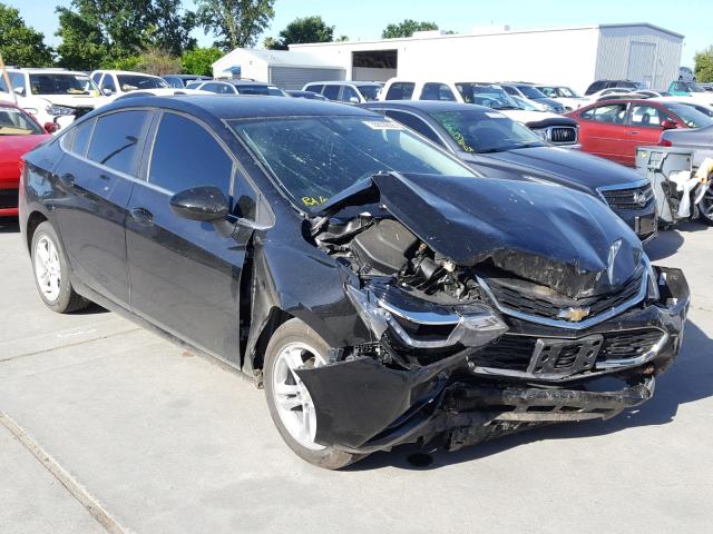 1G1BE5SM0J7124519 - 2018 CHEVROLET CRUZE LT BLACK photo 1