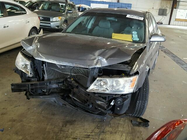 5NPET46C59H512035 - 2009 HYUNDAI SONATA GLS GRAY photo 2