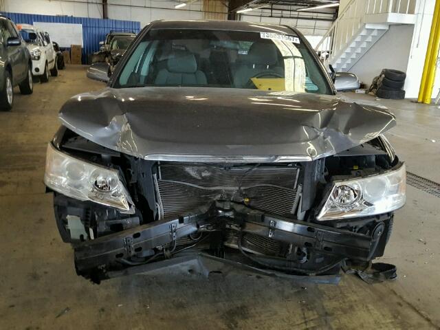 5NPET46C59H512035 - 2009 HYUNDAI SONATA GLS GRAY photo 7