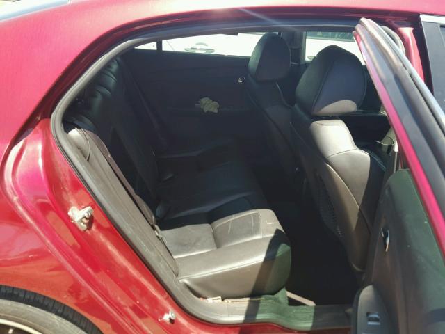 1G1ZE5EU5BF274370 - 2011 CHEVROLET MALIBU LTZ 勃艮第红 照片 6