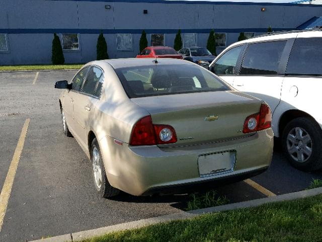 1G1ZG57B68F168444 - 2008 CHEVROLET MALIBU LS 棕色 照片 4