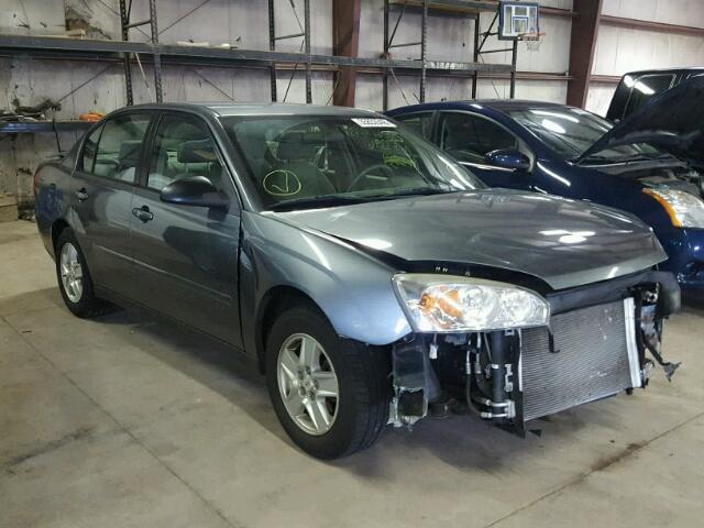 1G1ZT54814F115262 - 2004 CHEVROLET MALIBU LS ნაცრისფერი ფოტო 1