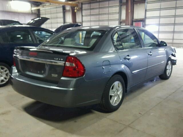1G1ZT54814F115262 - 2004 CHEVROLET MALIBU LS ნაცრისფერი ფოტო 4