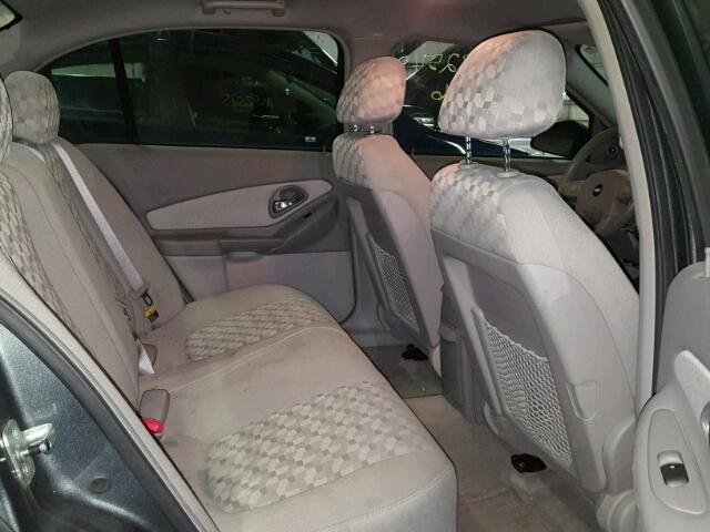 1G1ZT54814F115262 - 2004 CHEVROLET MALIBU LS ნაცრისფერი ფოტო 6