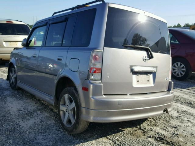 JTLKT324X54024991 - 2005 TOYOTA SCION XB Gris foto 3
