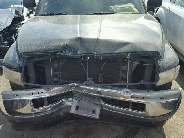 3B7HC12Y6WG122109 - 1998 DODGE RAM 1500 BLACK photo 9