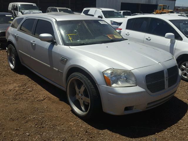 2D4GZ57286H361718 - 2006 DODGE MAGNUM R/T SILVER photo 1