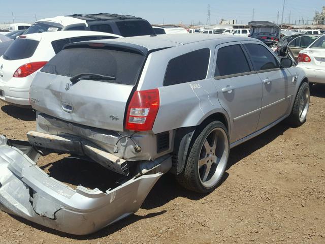 2D4GZ57286H361718 - 2006 DODGE MAGNUM R/T SILVER photo 4