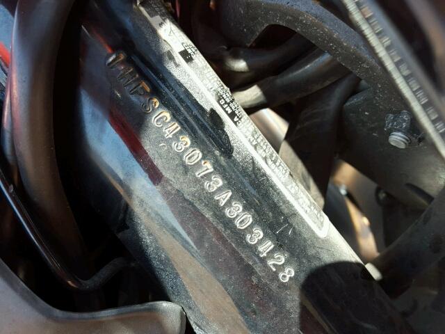 1HFSC43073A303428 - 2003 HONDA VT1100 C2 ORANGE photo 10