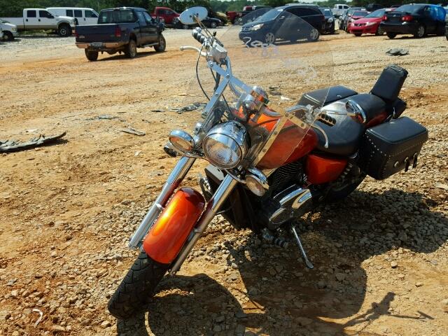 1HFSC43073A303428 - 2003 HONDA VT1100 C2 ORANGE photo 2