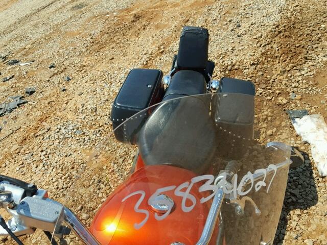 1HFSC43073A303428 - 2003 HONDA VT1100 C2 ORANGE photo 5