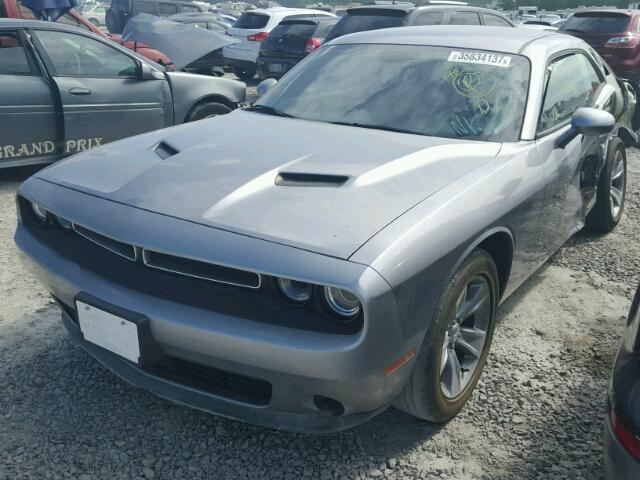 2C3CDZAGXFH816272 - 2015 DODGE CHALLENGER SILVER photo 2