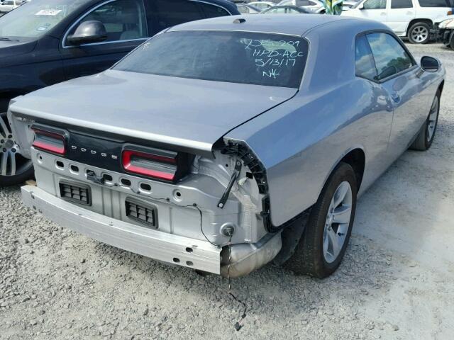 2C3CDZAGXFH816272 - 2015 DODGE CHALLENGER SILVER photo 4