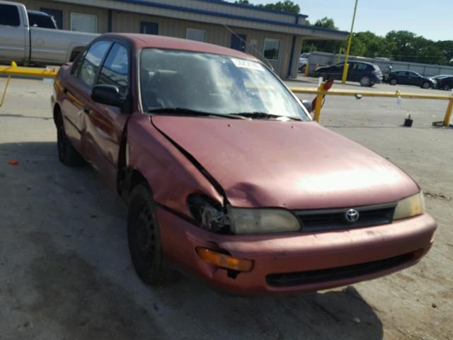 1NXAE09E0PZ042512 - 1993 TOYOTA COROLLA LE MAROON photo 1