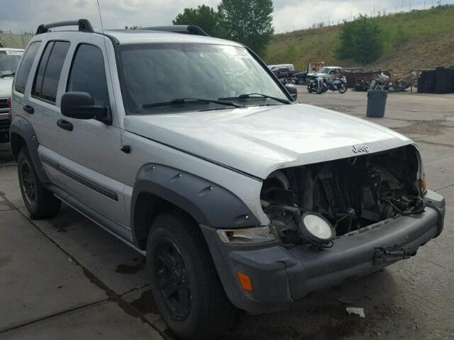 1J4GL38K75W537895 - 2005 JEEP LIBERTY RE GRAY photo 1