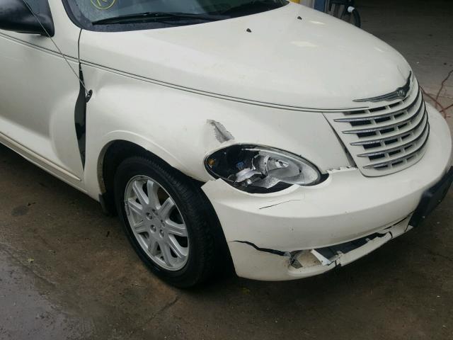 3A4FY58BX7T521742 - 2007 CHRYSLER PT CRUISER CREAM photo 9