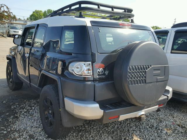 JTEZU11F870012102 - 2007 TOYOTA FJ CRUISER BLACK photo 3