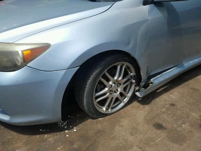 JTKDE177960121610 - 2006 TOYOTA SCION TC 蓝色 照片 9