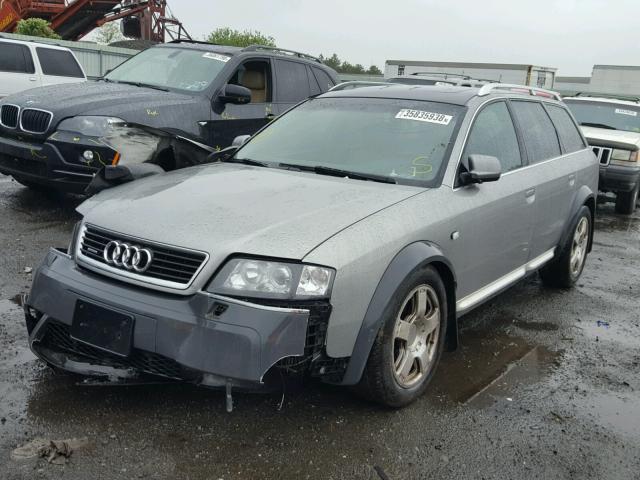 WA1YD64B12N033434 - 2002 AUDI ALLROAD SILVER photo 2