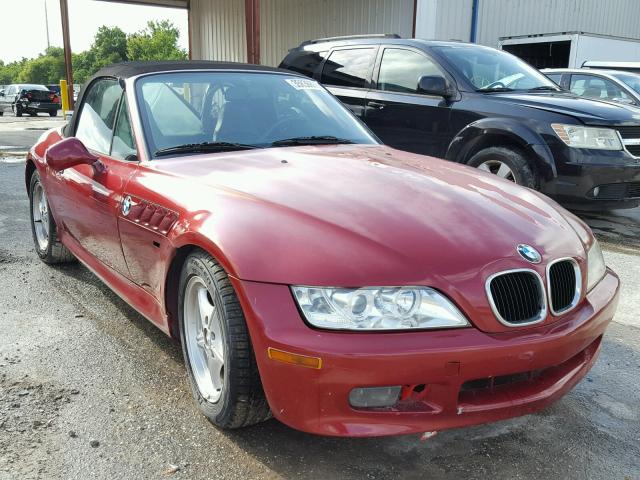 4USCH7320WLE06487 - 1998 BMW Z3 1.9 RED photo 1