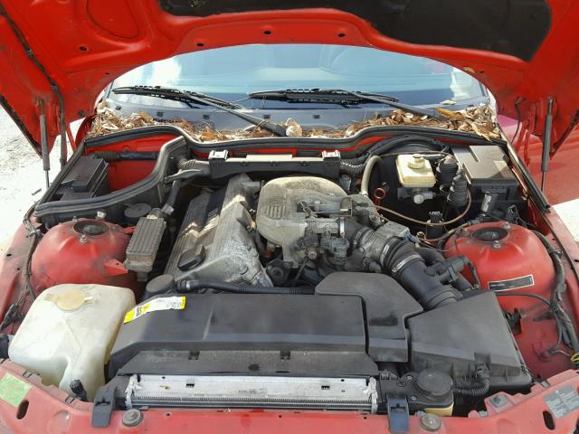 4USCH7320WLE06487 - 1998 BMW Z3 1.9 RED photo 7