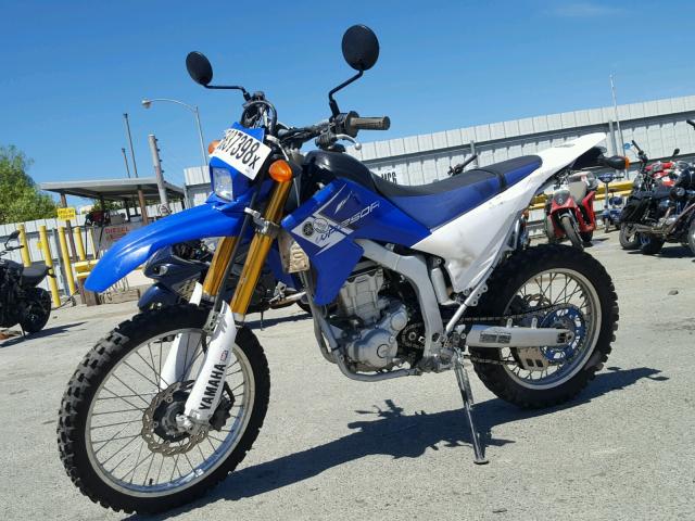 JYADG21Y0DA001142 - 2013 YAMAHA WR250 RC BLUE photo 2